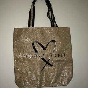 VS GOLD SPARKLE TOTE